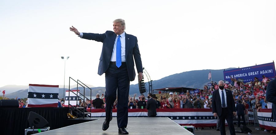 Trump has shaken up the global trading system but the US trade deficit has grown under his presidency. Credit: AFP Photo