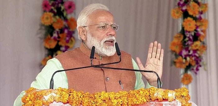 The Prime Minister's spirited defence of the lockdown came on a day when the Health Ministry latching on to a government appointed panel's report expressed confidence that India may have just 40,000 active coronavirus cases by February next year if people in the country follow Covid-19 appropriate behaviour. Credit: PTI