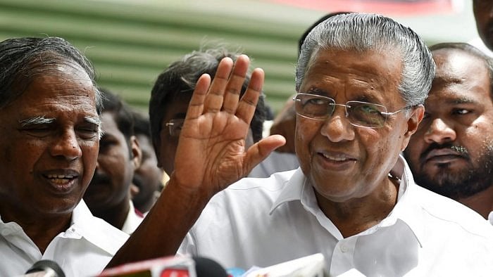 Vijayan reiterated his earlier criticism against political parties for carrying out stirs flouting social distancing norms. Credit: PTI