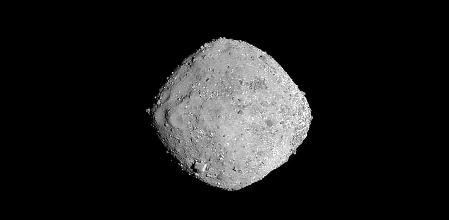 This November 16, 2018 photo from NASA’s OSIRIS-REx spacecraft. Credit: AFP Photo