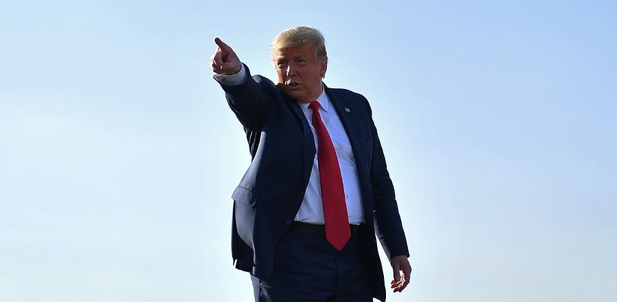 US President Donald Trump. Credit: AFP Photo