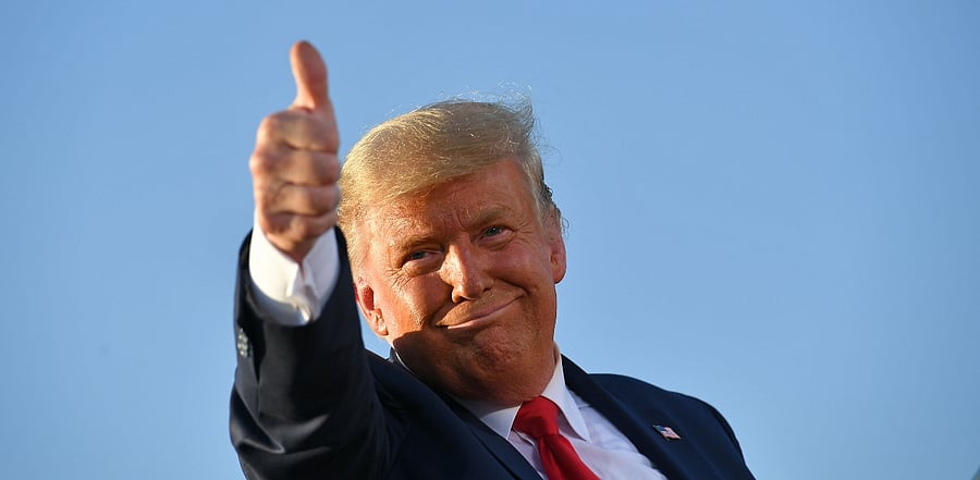 US President Donald Trump. Credit: AFP Photo