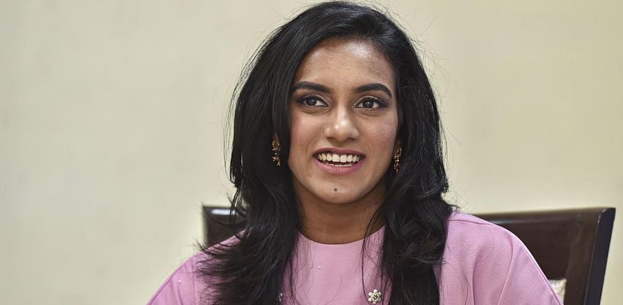 Badminton champion P V Sindhu. Credit: PTI Photo