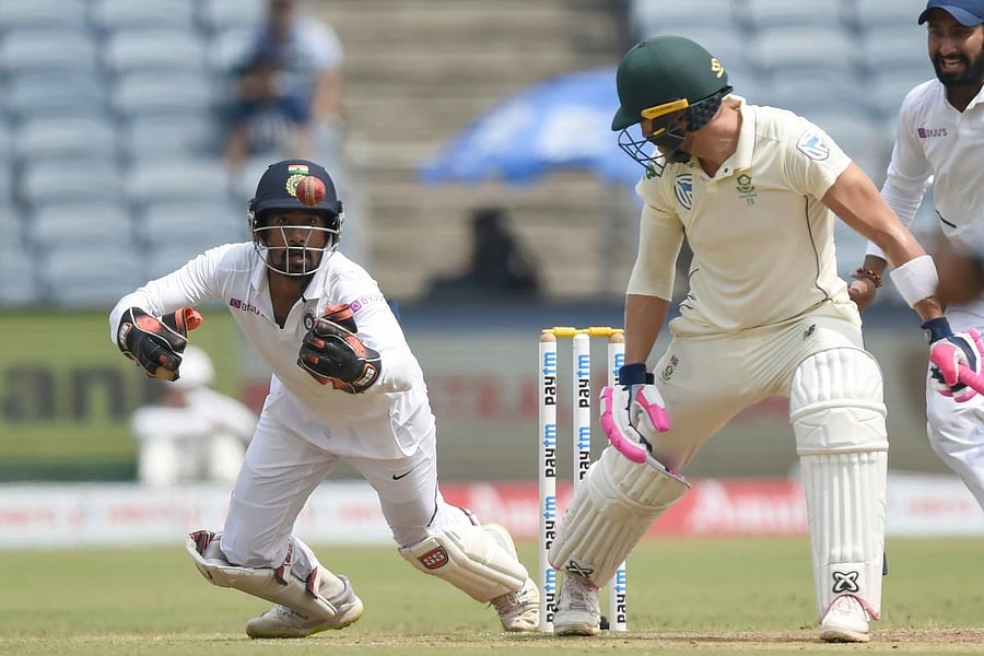 During the course of this series, Wriddhiman Saha has once again proved that he is one of the best 'keeper in the country. AFP