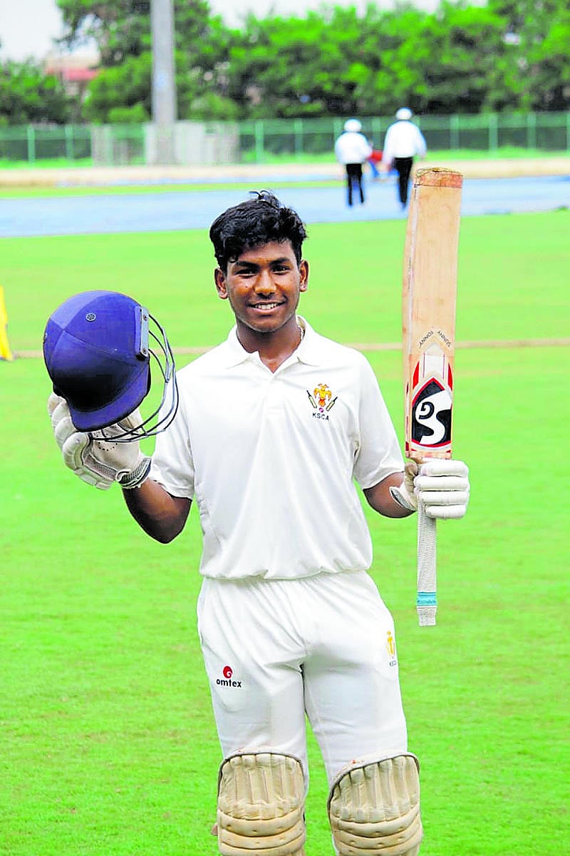 Top-order batsman Chaitanya Shankar has had a consistent season this year.