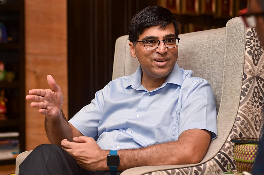 Chess ace Viswanathan Anand feels in the last few years the Sports Ministry hasn't given his sport the recognition it deserves. PTI FILE PHOTO