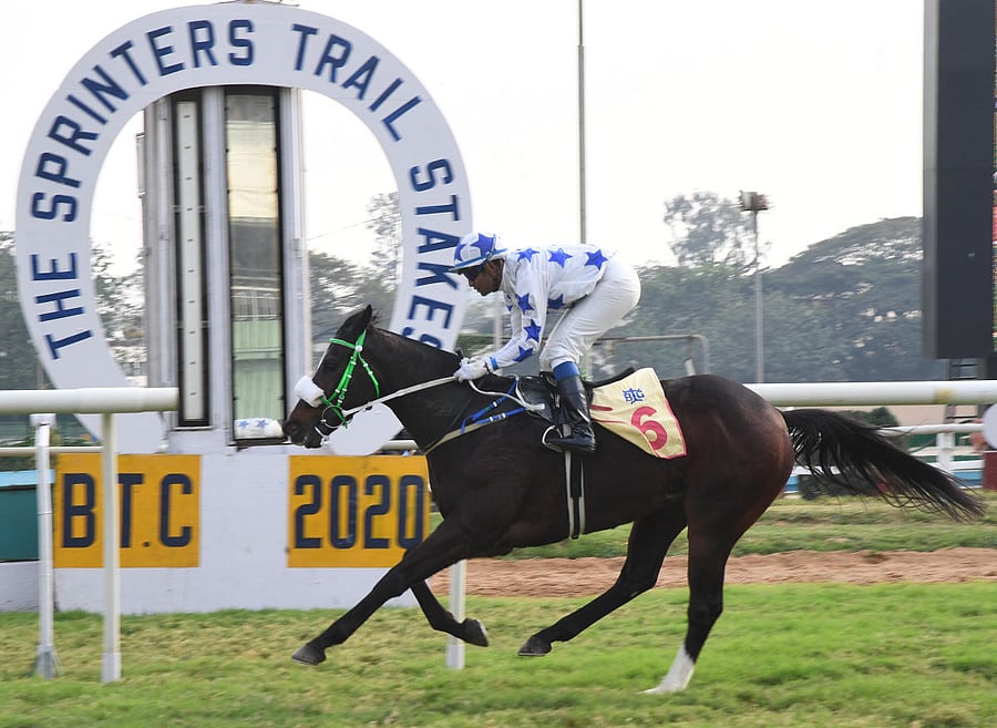 This is the second instance that the Covid-19 has hit the Bangalore Turf Club's functioning. DH FILE PHOTO