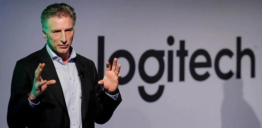 Logitech Chief Executive Officer Bracken Darrell. Credit: Reuters