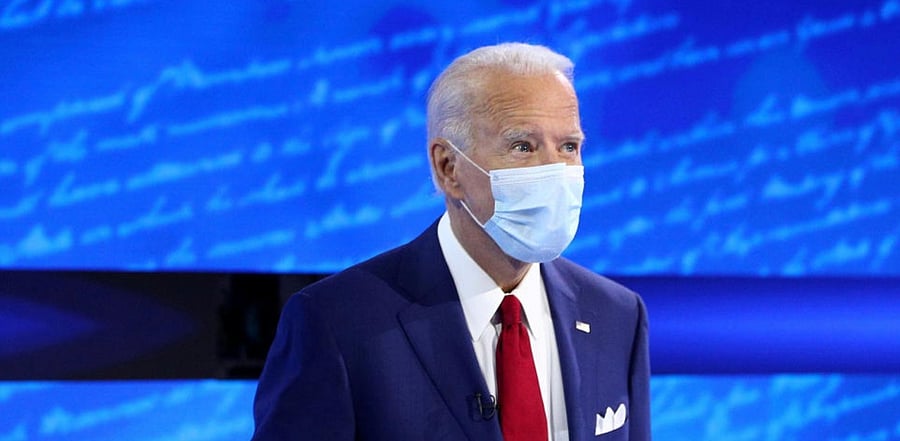 US Democratic presidential candidate Joe Biden. Credit: Reuters