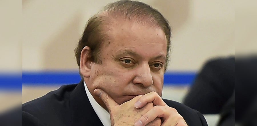 Former Pakistan Prime Minister Nawaz Sharif. Credit: PTI File Photo