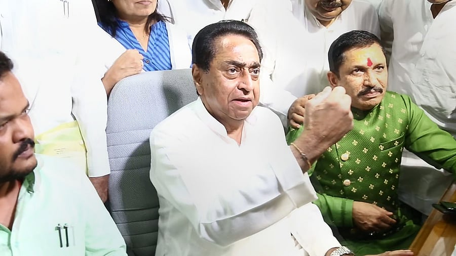 Madhya Pradesh Congress chief Kamal Nath. Credit: PTI File Photo