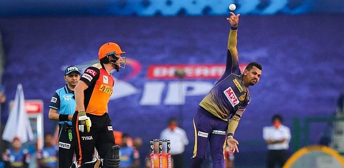 KKR's Sunil Narine. Credit: PTI Photo