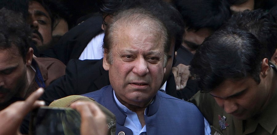 Former Pakistani Prime Minister Nawaz Sharif. Credit: AP Photo