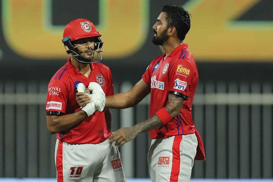 Mayank Agarwal (left) and K L Rahul have been in fine form for Kings XI Punjab. IPL Media