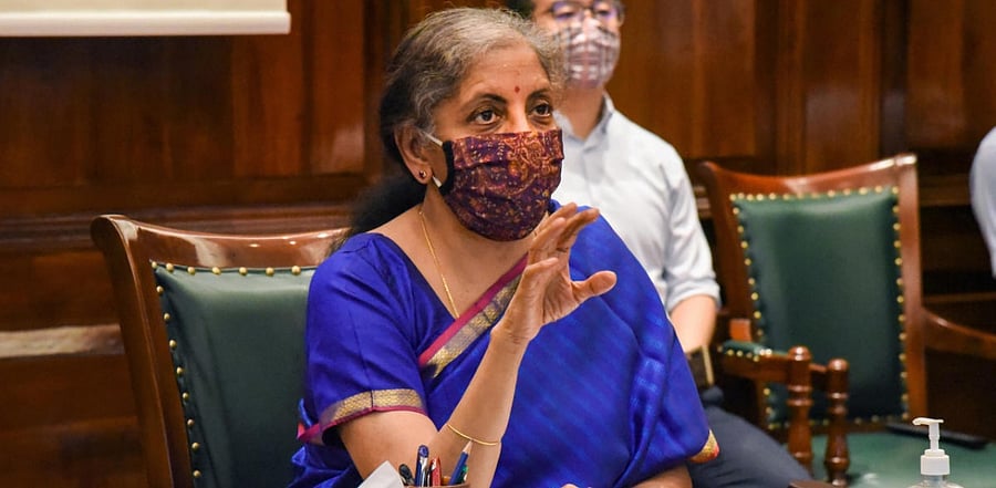 Finance Minister Nirmala Sitharaman. Credit: PTI