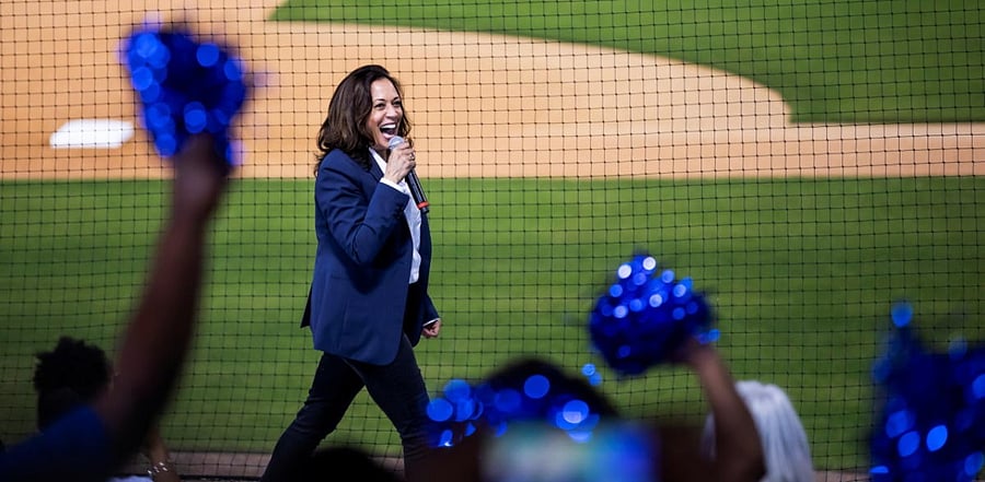 Vice presidential candidate Kamala Harris. Credit: Reuters Photo