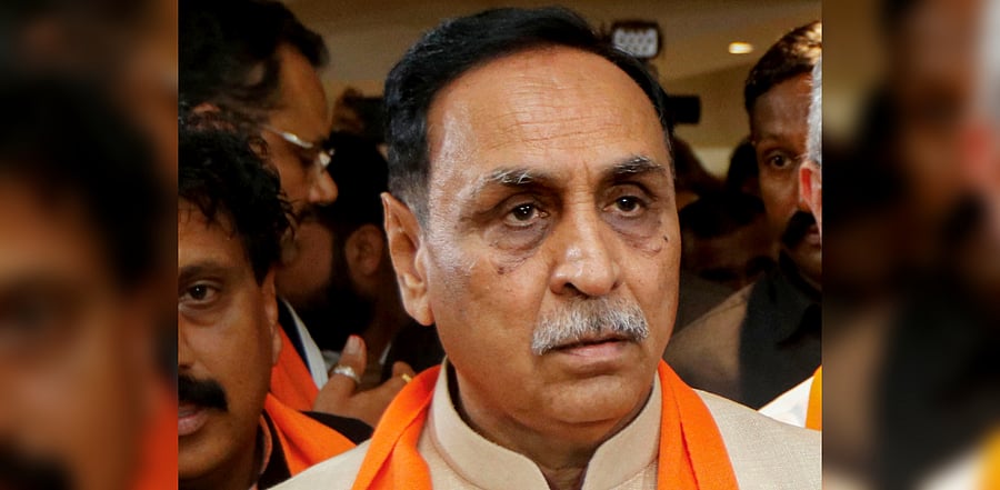 Gujarat Chief Minister Vijay Rupani. Credit: PTI File Photo