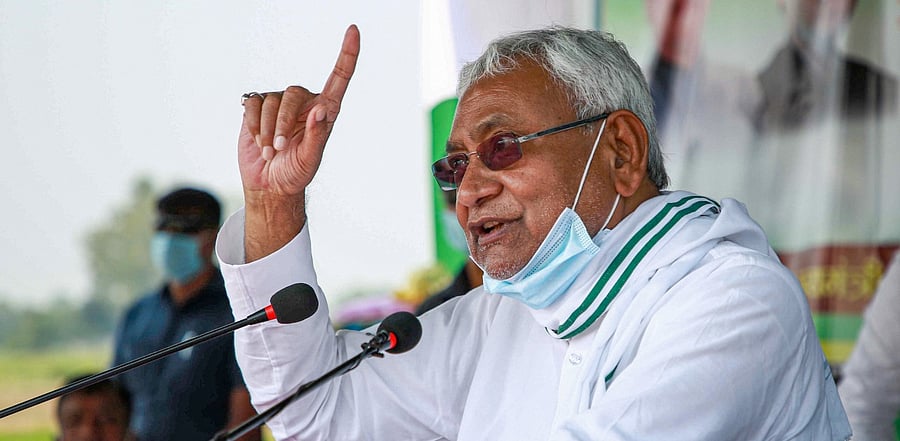 Bihar Chief Minister Nitish Kumar. Credit: PTI Photo