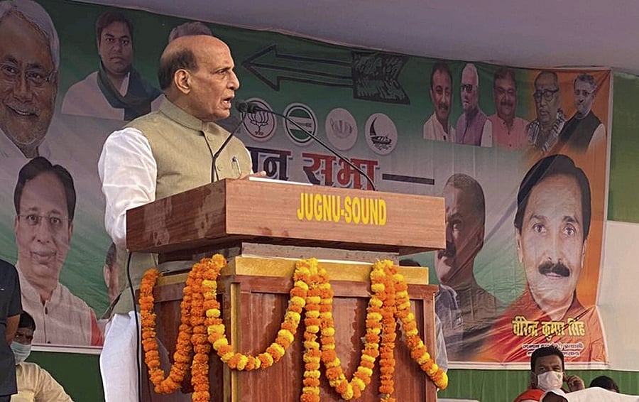 Defence Minister Rajnath Singh. Credits: PTI Photo