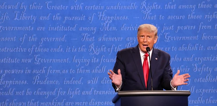 US President Donald Trump. Credit: AFP Photo