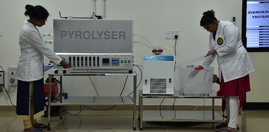 The facility at the Centre for Advanced Research in Environmental Radioactivity (CARER), Mangalore University.