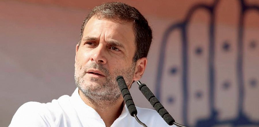 Congress leader Rahul Gandhi. Credit: PTI