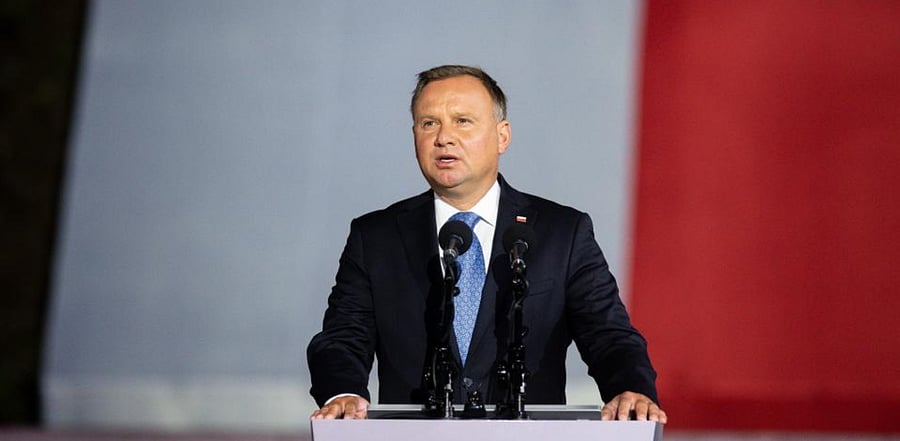 Polish President Andrzej Duda. Credit: AFP Photo