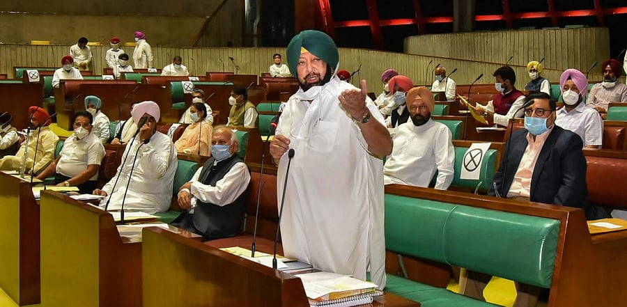 Chief Minister Captain Amarinder Singh. Credit: PTI Photo