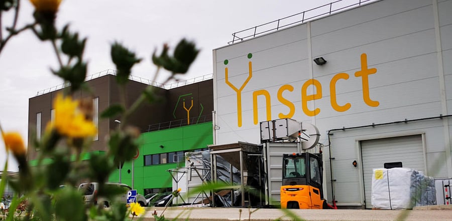 A view shows the insect farm Ynsect, which harvests mealworms for bug-based animal food and fertilizer, in Dole, France, October 22, 2020. Credit: Reuters Photo