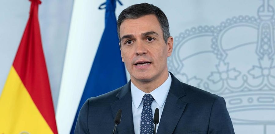 Spanish Prime Minister Pedro Sanchez. Credit: AFP Photo