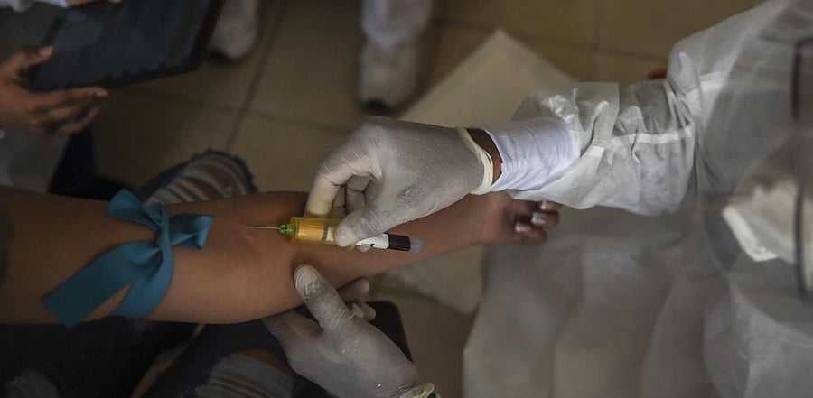 Kashgar has launched a nucleic acid test covering the city's 700,000 people. Representative Image. Credit: AFP Photo