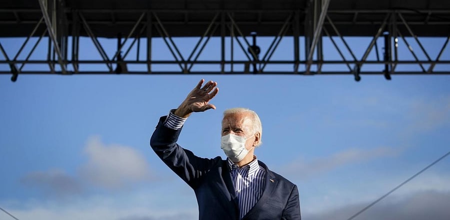 US presidential candidate Joe Biden. Credit: AFP Photo