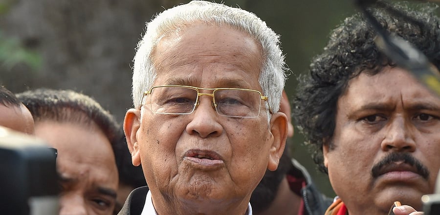 Former Assam Chief Minister Tarun Gogoi. Credit: PTI