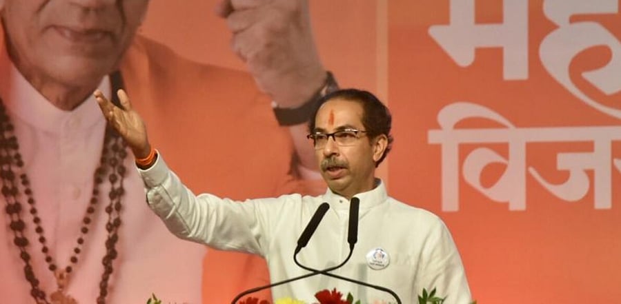 Maharashtra Chief Minister Uddhav Thackeray. (DH Photo)