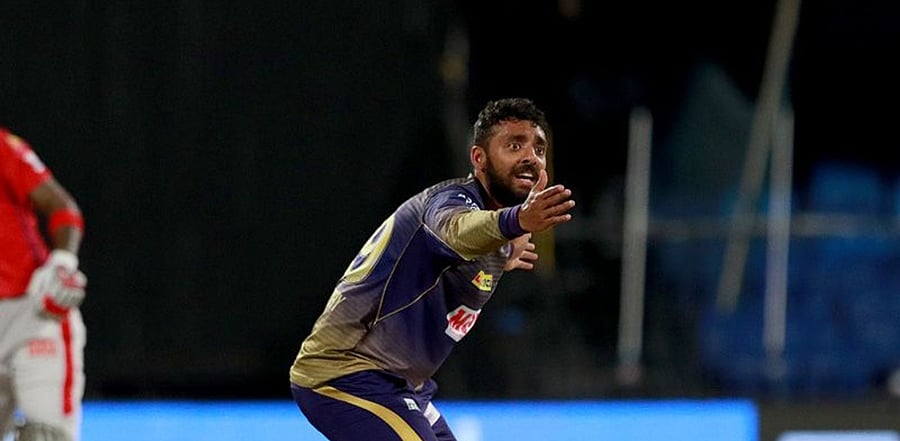 Varun Chakravarthy. Credit: iplt20.com