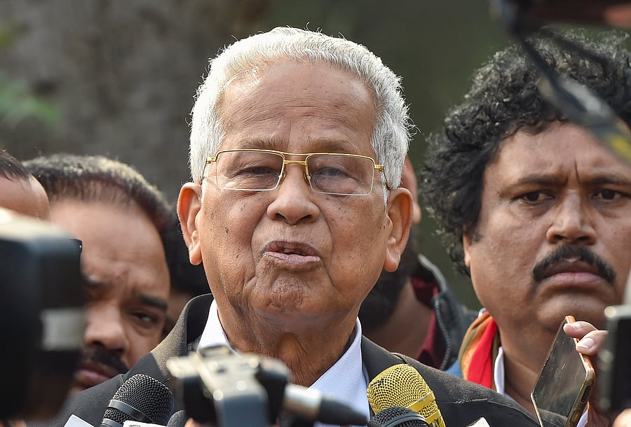 Former Assam Chief Minister and 86-year-old veteran Congress leader Tarun Gogoi. Credit: PTI File Photo