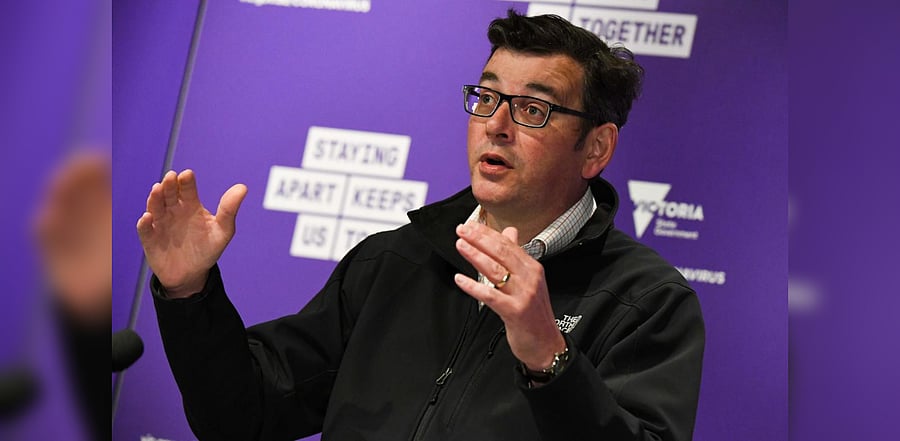 Australia's Victoria state Premier Daniel Andrews. Credit: AFP Photo