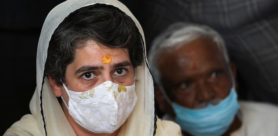 Priyanka Gandhi. Credit: Reuters.