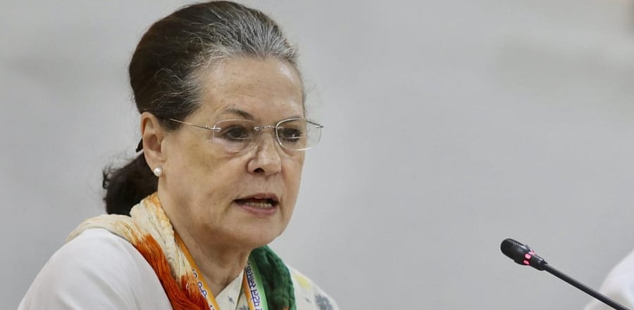 Congress President Sonia Gandhi. Credit: PTI Photo