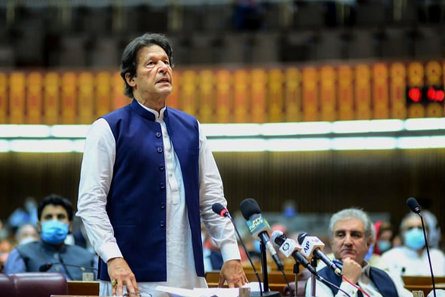 Pakistan Prime Minister Imran Khan. Credit: AFP File Photo