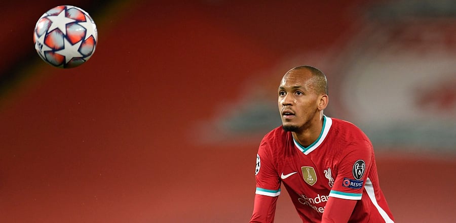 Midfielder Fabinho has been filling in for Van Dijk in the centre of defence. Credit: Reuters Photo