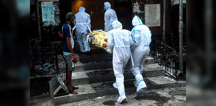 Mizoram, the tiny hill state with a population of a little over 11 lakh reported 2,607 Covid-19 positive cases so far of which 374 are still active. But the state did not report a Covid-19 related death till Tuesday. Credit: AFP/ Representative image