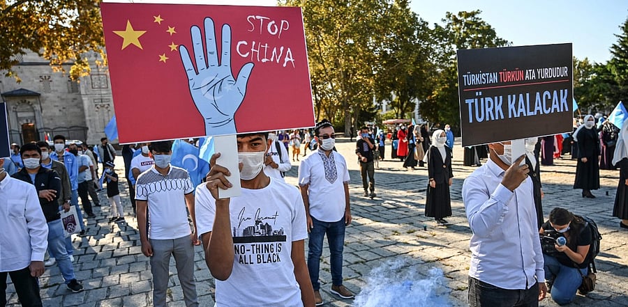 US senators sought October 27, 2020 to declare that China is committing genocide against Uighurs and other Turkic-speaking Muslims, a step that could ramp up pressure on behalf of the estimated one million-plus people in camps. Credit: AFP Photo