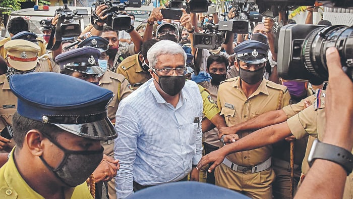 M Sivasankar. Credit: PTI Photo