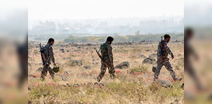 Armenia and Azerbaijan have for three decades been locked in a conflict over Azerbaijan's Armenian-populated mountainous Karabakh province, which broke away from Baku in the 1990s war that left 30,000 people dead. Credit: AFP Photo