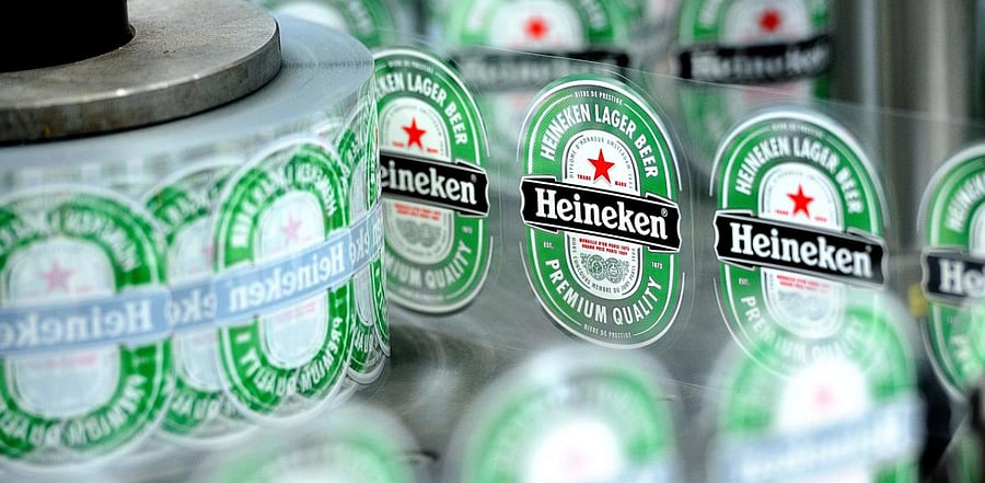 The brewer of Europe's biggest selling lager Heineken, along with Tiger and Sol, withdrew its 2020 guidance in April. Credit: AFP Photo