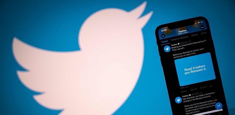Representatives of Twitter appeared before the joint committee of parliament on Data Protection Bill. Credit: AFP Photo