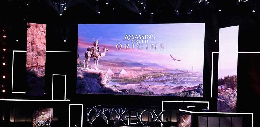 Online game 'Assassin's Creed' to be developed into a live-action series. Credit: AFP Photo