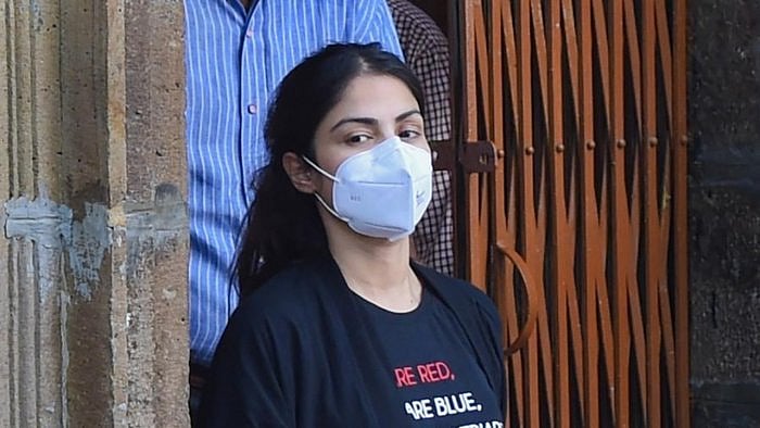 Bollywood actor Rhea Chakraborty. Credit: PTI