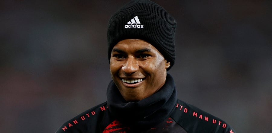 Manchester United's Marcus Rashford. Credit: Reuters Photo